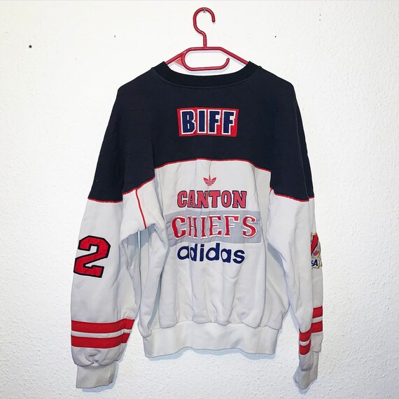 Vintage Adidas Sweater SIZE M Canton Chiefs Football - Etsy Canada