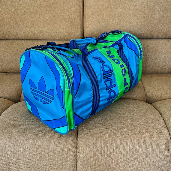Buy Adidas Polyester 50 cms Blue/Black Travel Duffle (A42114) at Amazon.in