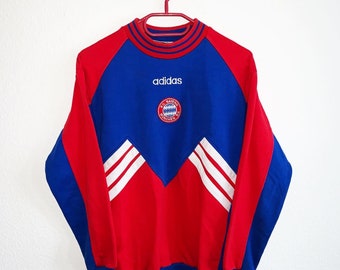 Aannemelijk Sui Handschrift Vintage Adidas Trui MAAT L-XL FC Bayern - Etsy Nederland