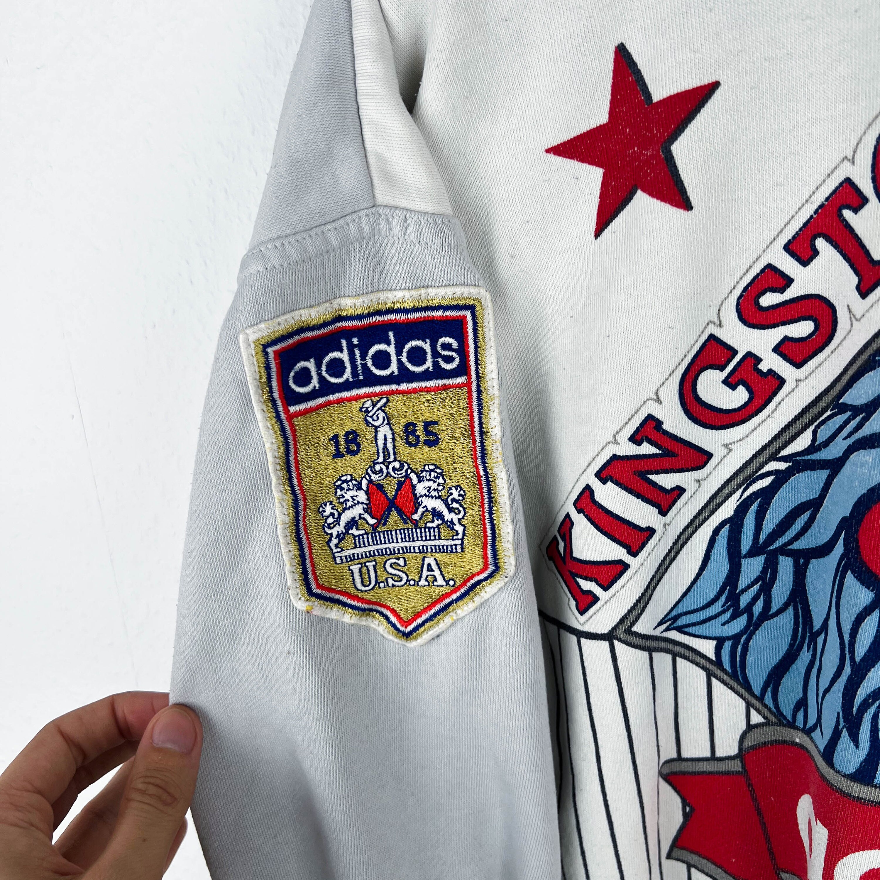 【ADIDAS ORIGINALS】Kingston Lions Baseball スウェット ADIDAS 'KINGSTON LIONS' 80'S SWEATSHIRT – Temple of Nostalgia