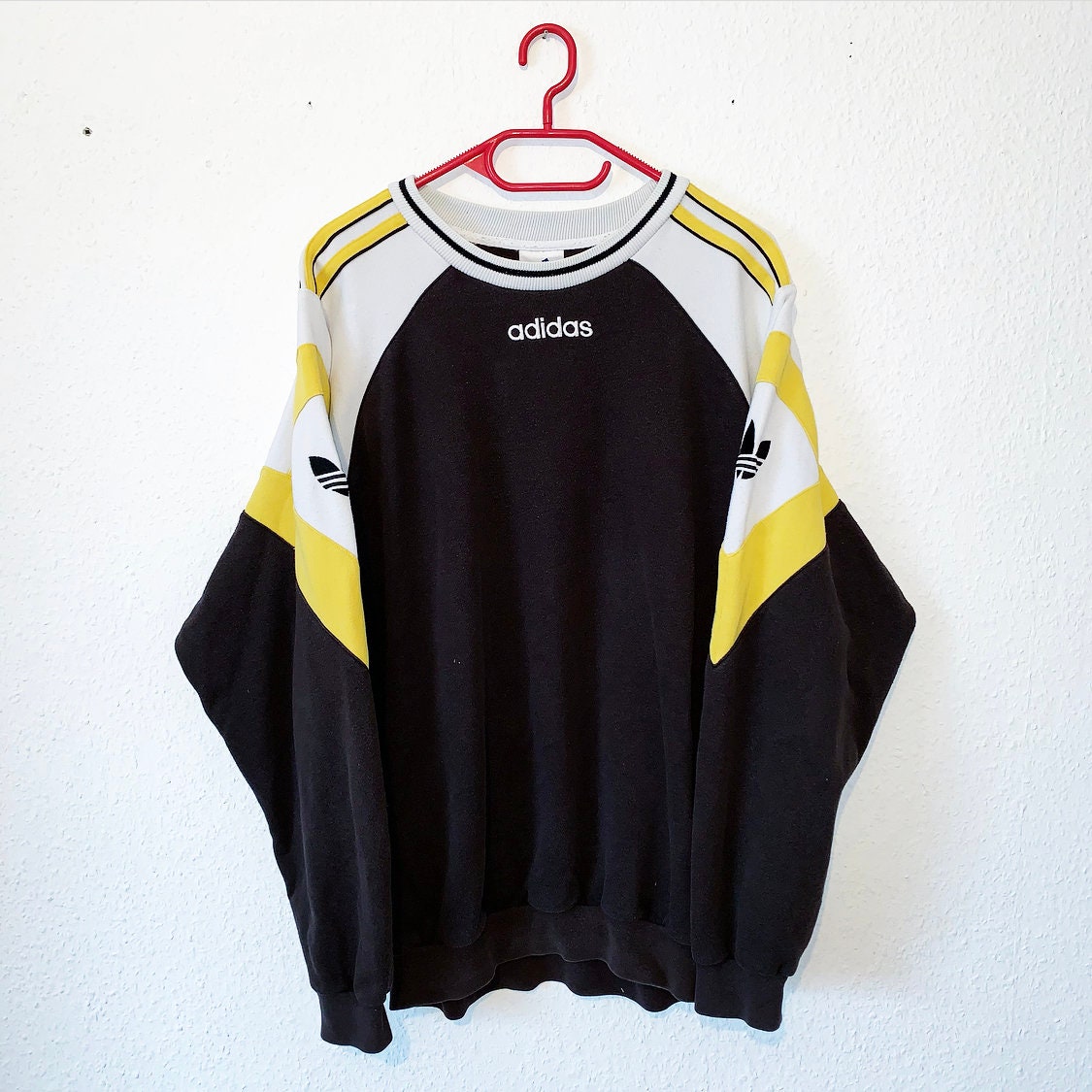 Vintage Adidas Sweater Pullover Retro 80s 90s D7 L | Etsy