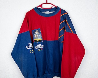 SIZE XL Vintage Adidas Olympia Sweater Los Angeles Amsterdam Best Classic