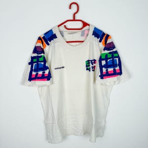 Vintage Adidas Shirt SIZE S-M Tennis Edberg Lendl Best Classic