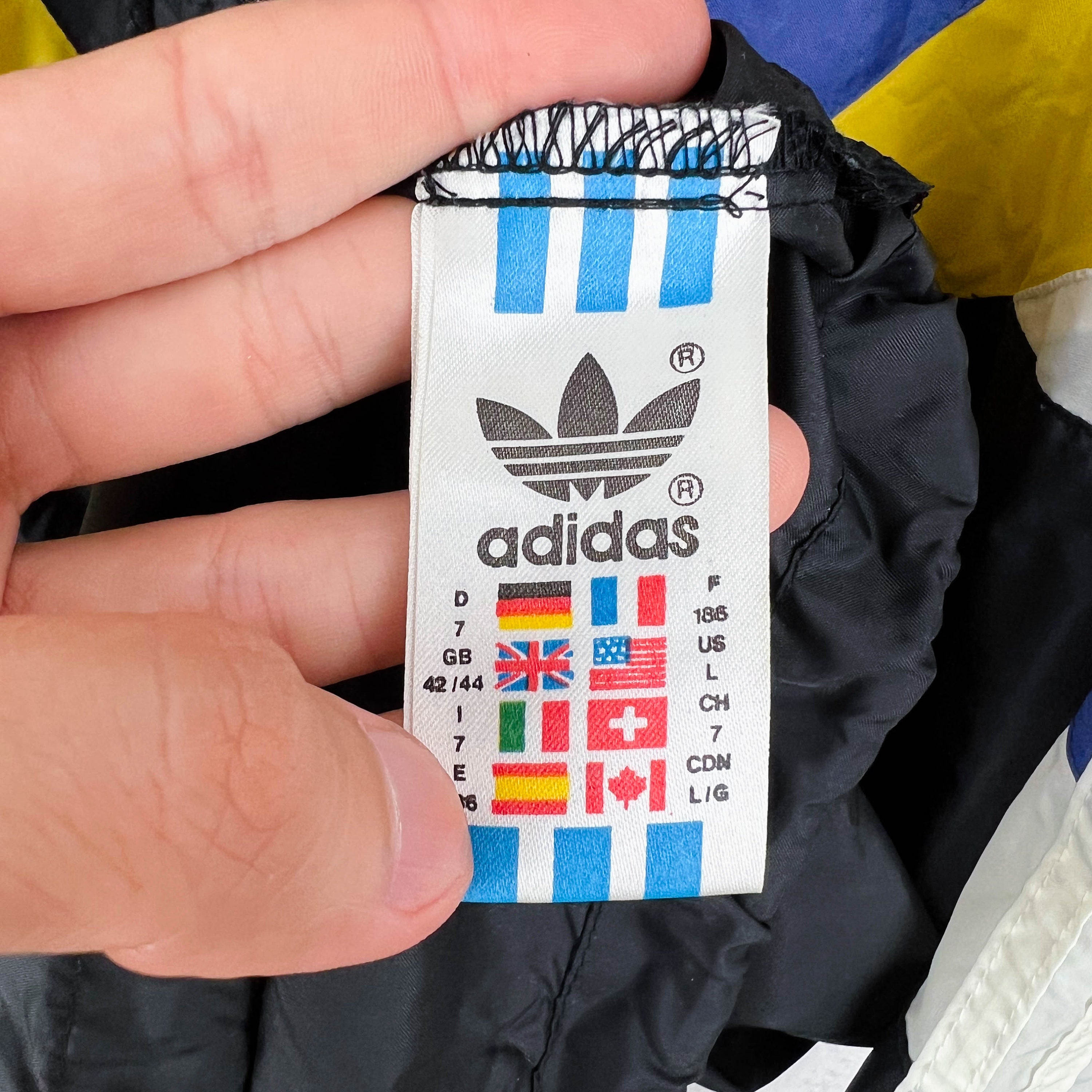 Adidas vintage label hotsell