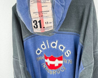 SIZE XL Adidas Olympia Sweater Innsbruck Pullover Vintage Retro