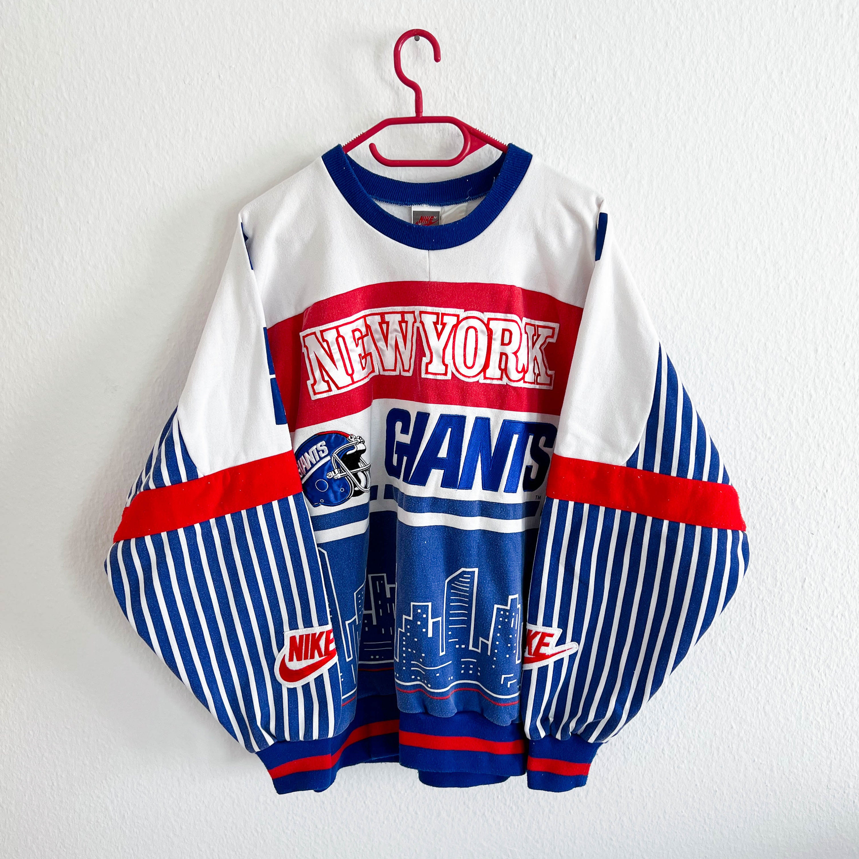 bestclassicvintage Vintage New York Giants Sweater XL Nike Sweater Football Retro NFL 80s 90s