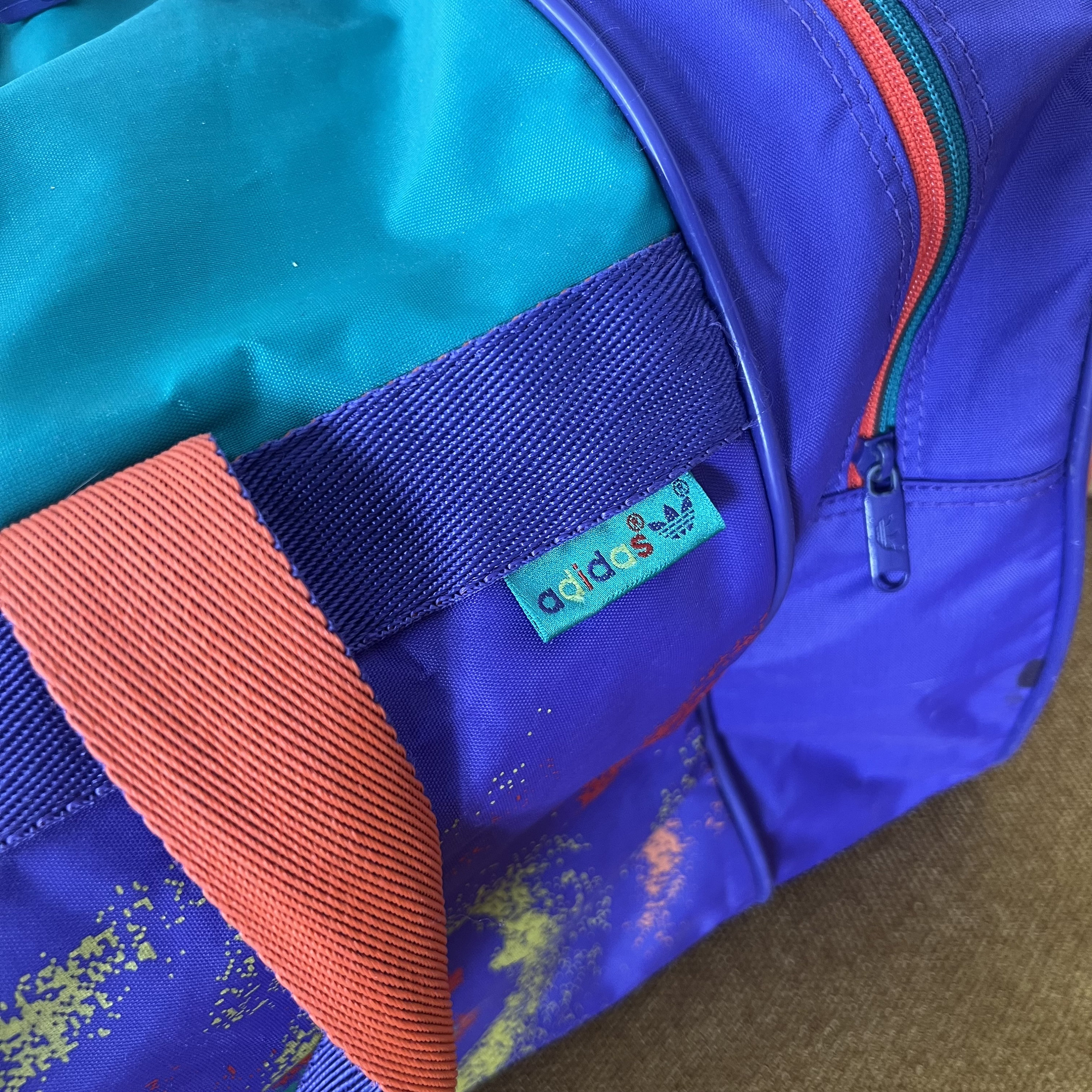 Adidas Torsion ZX Gym Bag Sports Travel Vintage 80s 90s Best