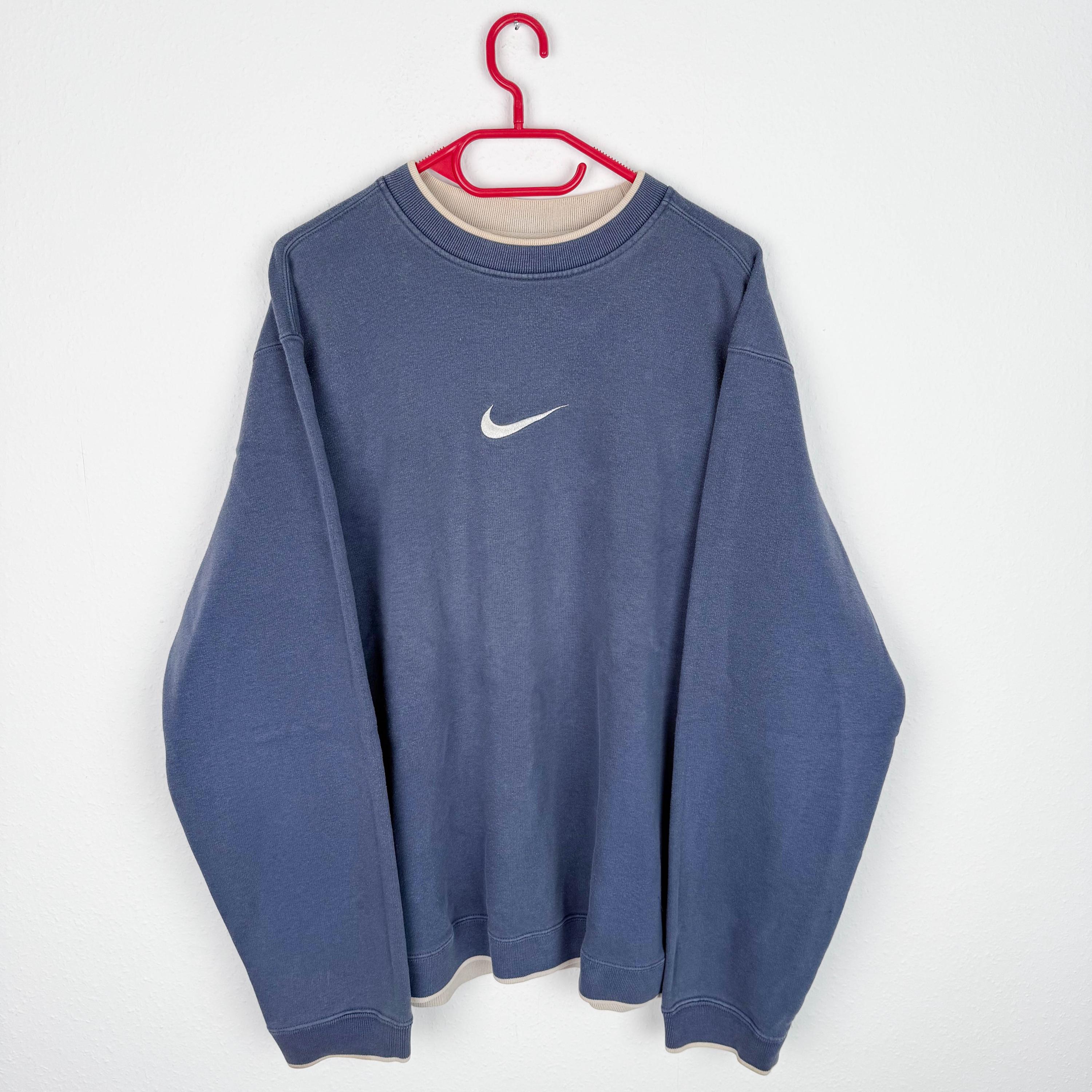 center swoosh nike sweatshirt