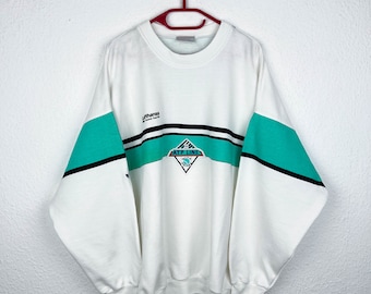 Vintage Adidas Sweater SIZE XL Tennis Edberg Lendl Lufthansa Cup ATP Line Best Classic