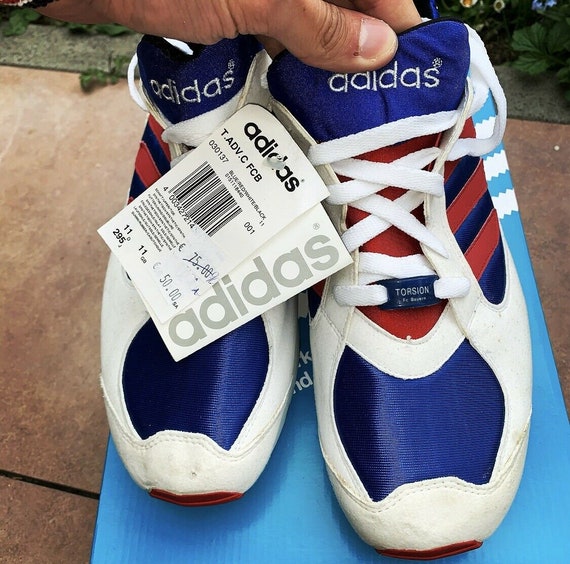 SIZE 46 Adidas Sneaker Torsion Advance FC Bayern Vintage