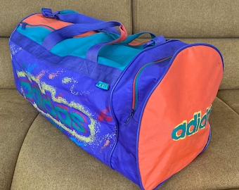 1980s Vintage Adidas Red Sports Bag - Etsy