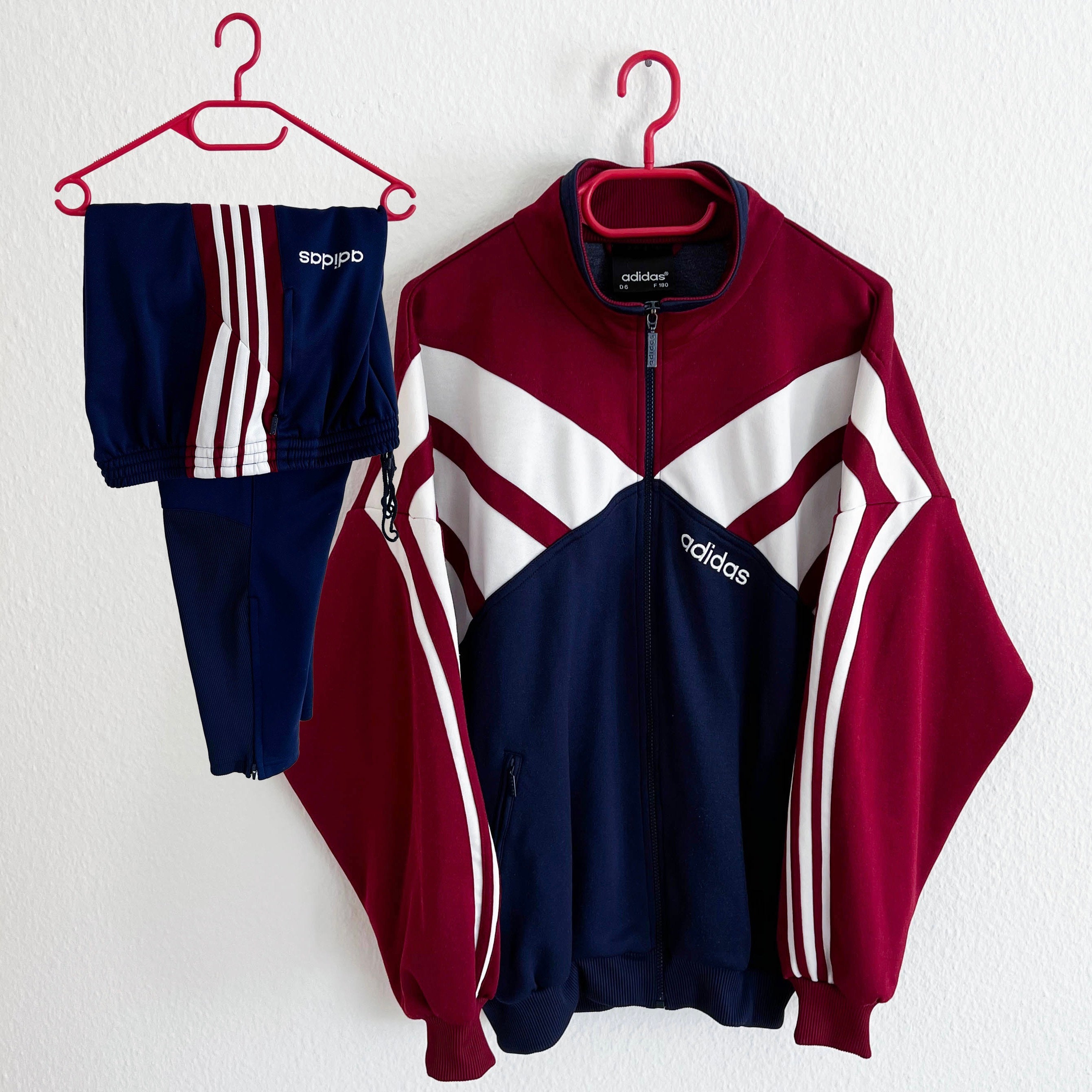 SIZE M Tracksuit Vintage 80s - Etsy