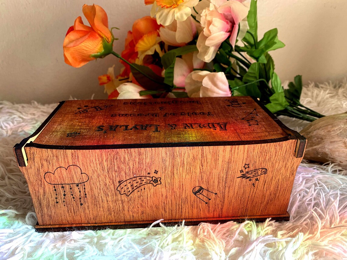 Crayon Box Teacher Tool Box Art Supplies Pencil Box Etsy