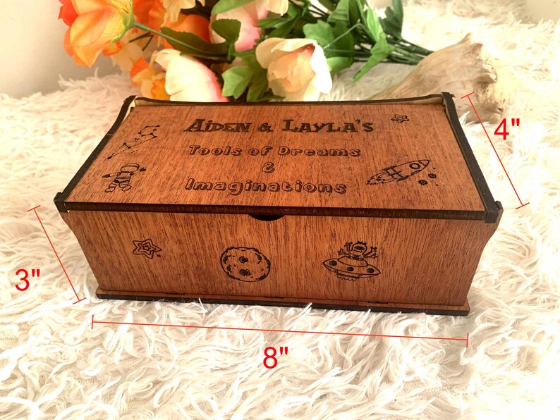 Crayon Box Teacher Tool Box Art Supplies Pencil Box Etsy