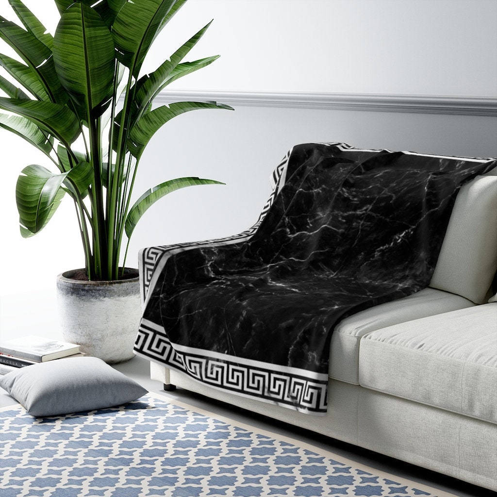 Chanel inspired blanket hotsell