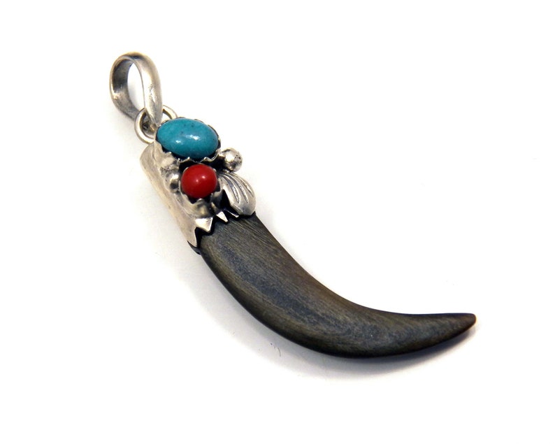 Eagle Claw Pendant Sterling Silver Be super welcome American Jewe Native Amulet Omaha Mall