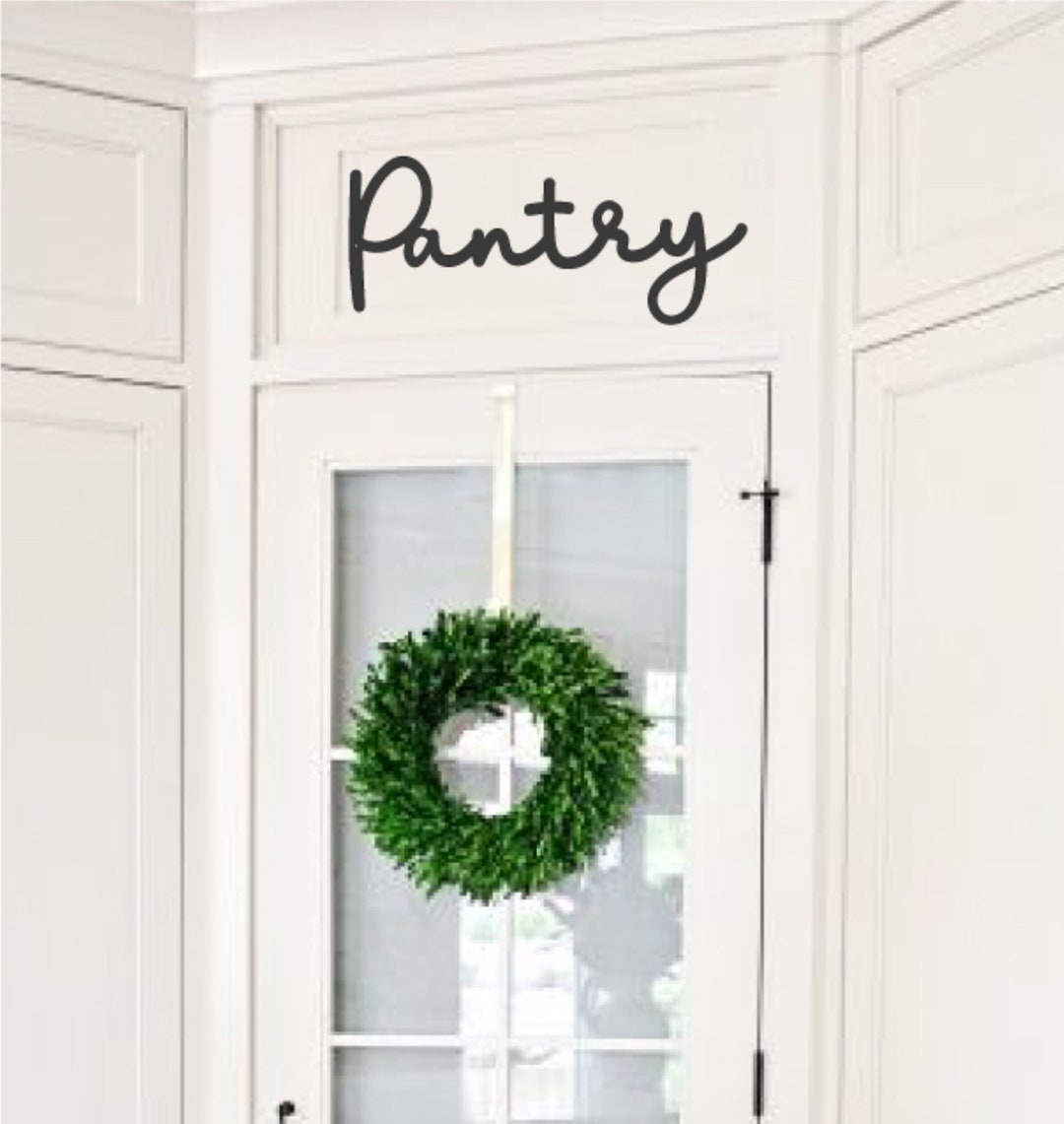 Pantry Sign Metal Art Pantry Word Art Home Décor Etsy