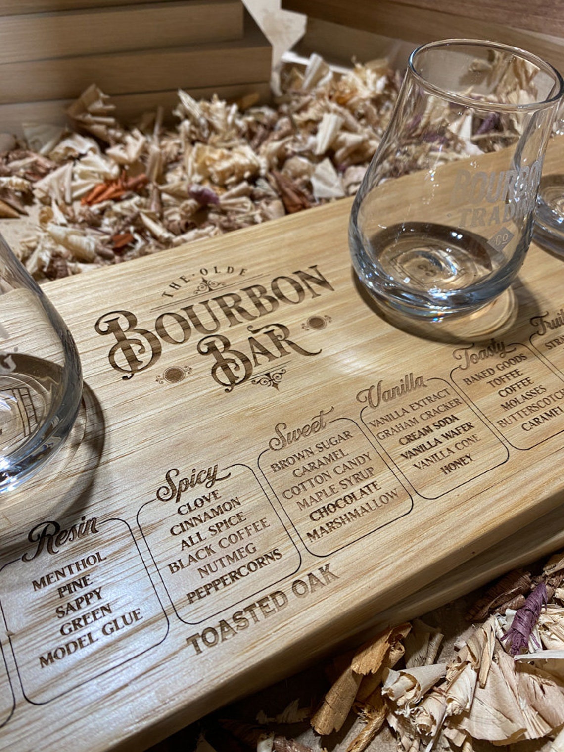 Bourbon Tasting Kit Hickory Etsy