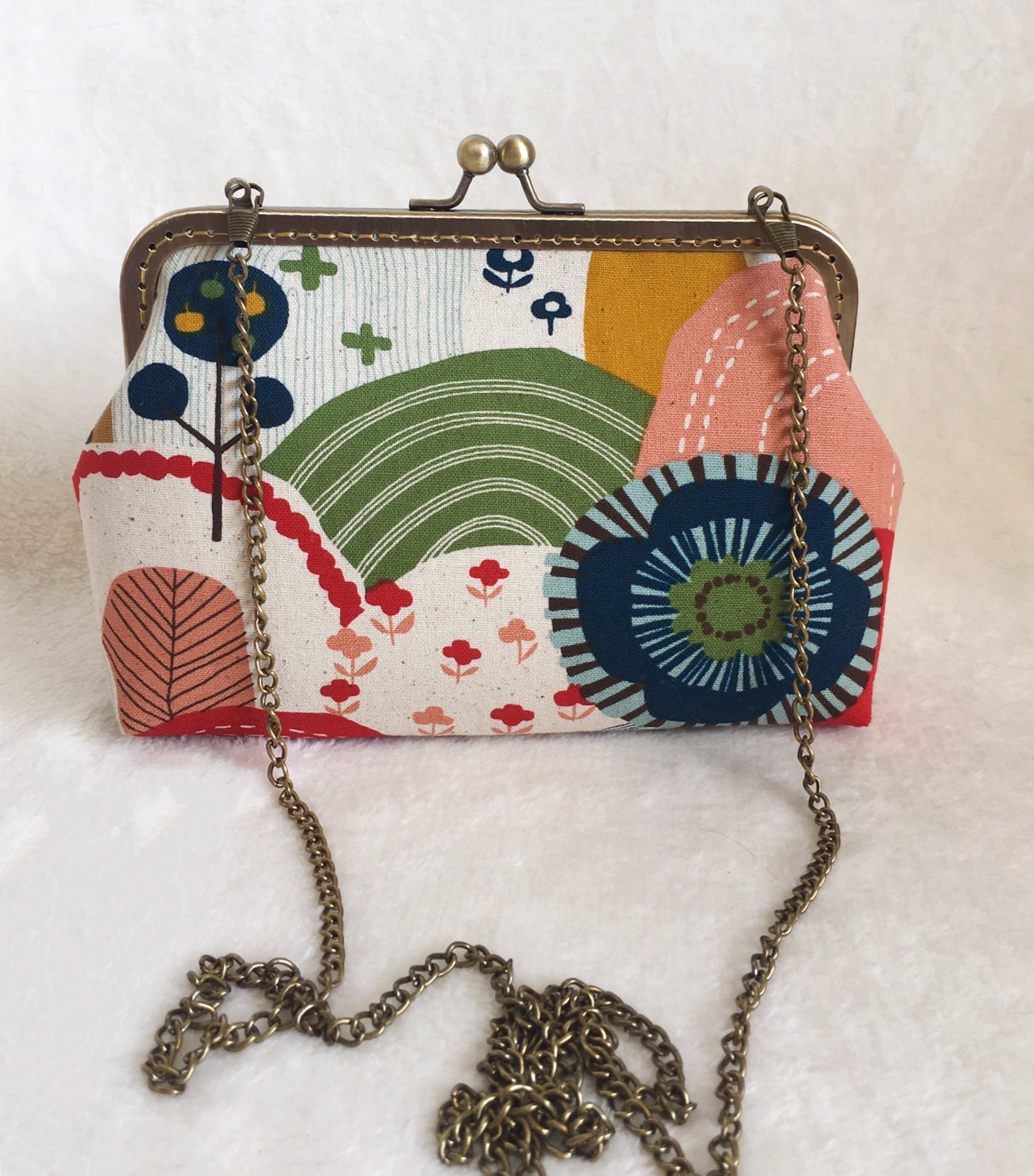 Japanese Bagjapanese Small Bagjapanese Clutchred Clutch - Etsy