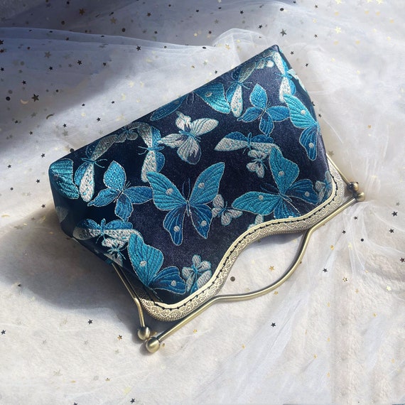 Black butterfly purse online