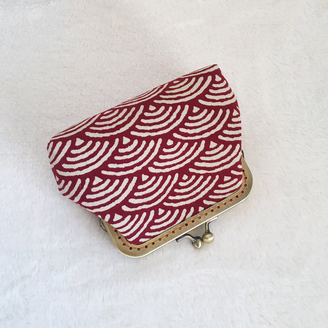 Japanese Walletjapanese Coin Pursehand Sewn in Cotton Fabric Etsy