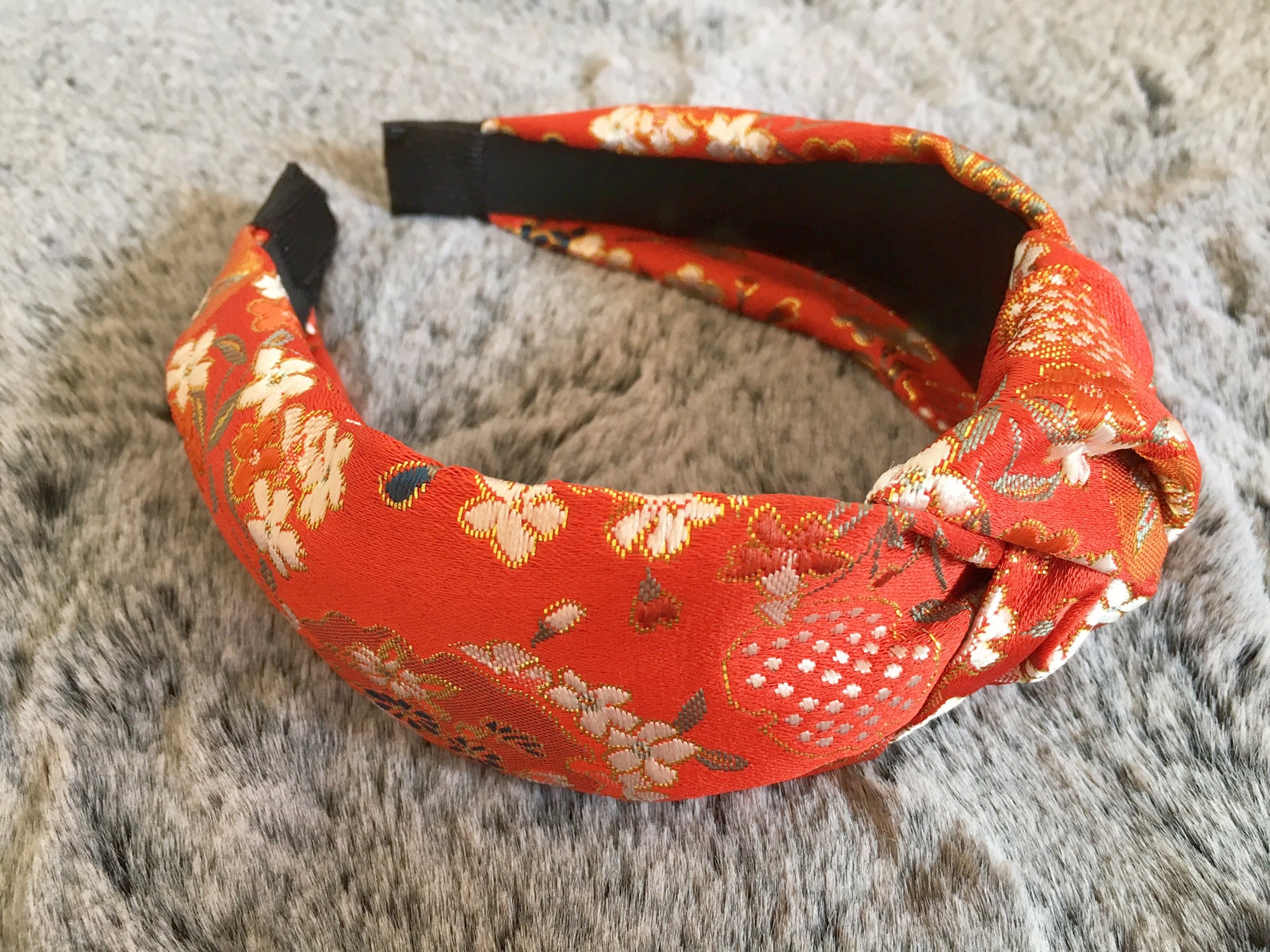 Silk hairbandJapanese hair bandhandmade hair hoop with Etsy