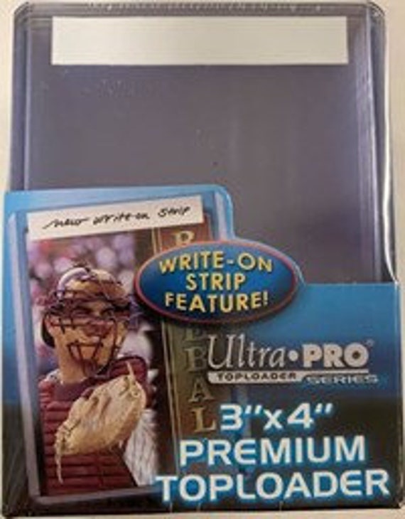 Ultra Pro 3 x 4 Super Clear Premium Toploader Card Protector | 25-Count  per Pack | 1-Pack