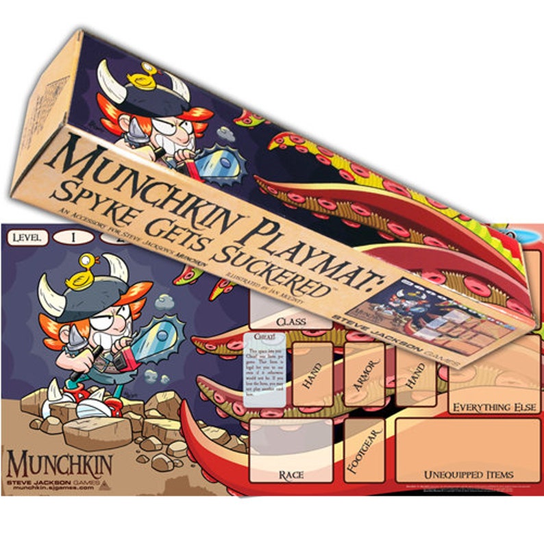 Munchkin Playmat's Accessory's for Steve Jackson Etsy