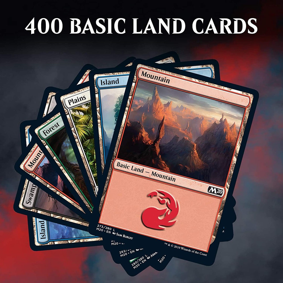 Magic the Gathering Land Station 400 Cards 400 Basic Lands for You to