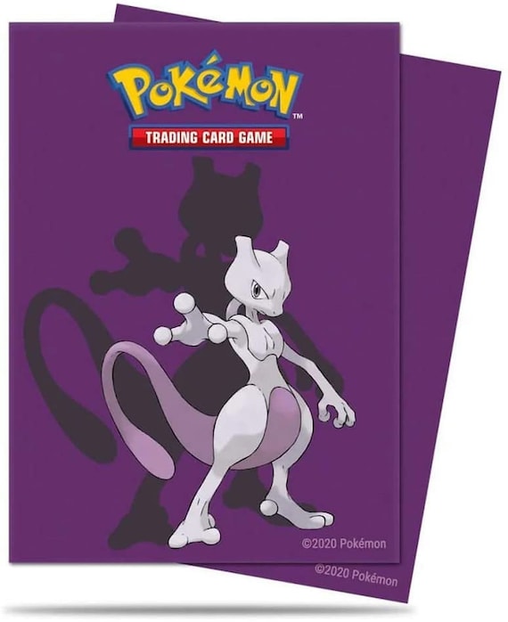 New Factory Sealed Pokemon Card Supplies Ultra Pro Deck Box MEWTWO 