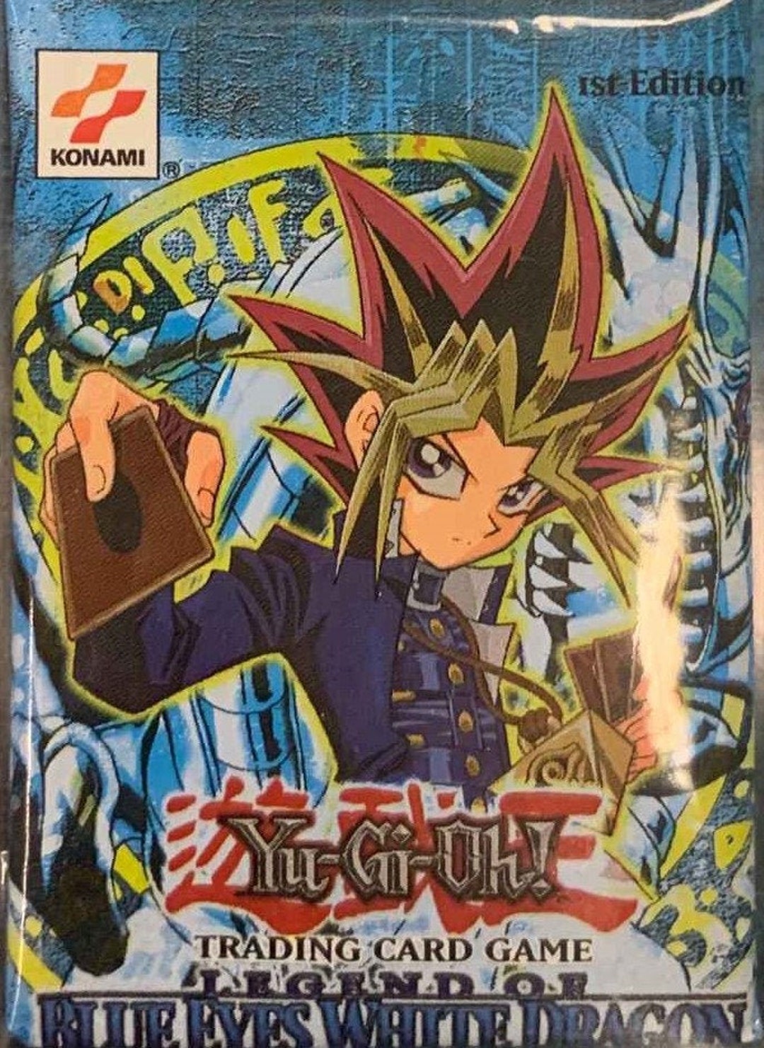 The Legend of Blueeyes White Dragon Booster Pack 1st Edition North American English Etsy