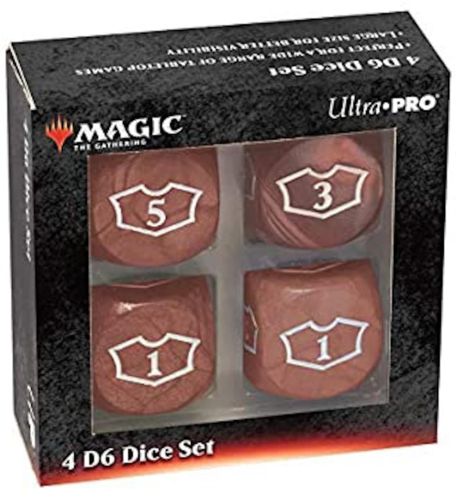 Magic the Gathering Deluxe Loyalty Dice Set 4 22mm D6 Dice Etsy France