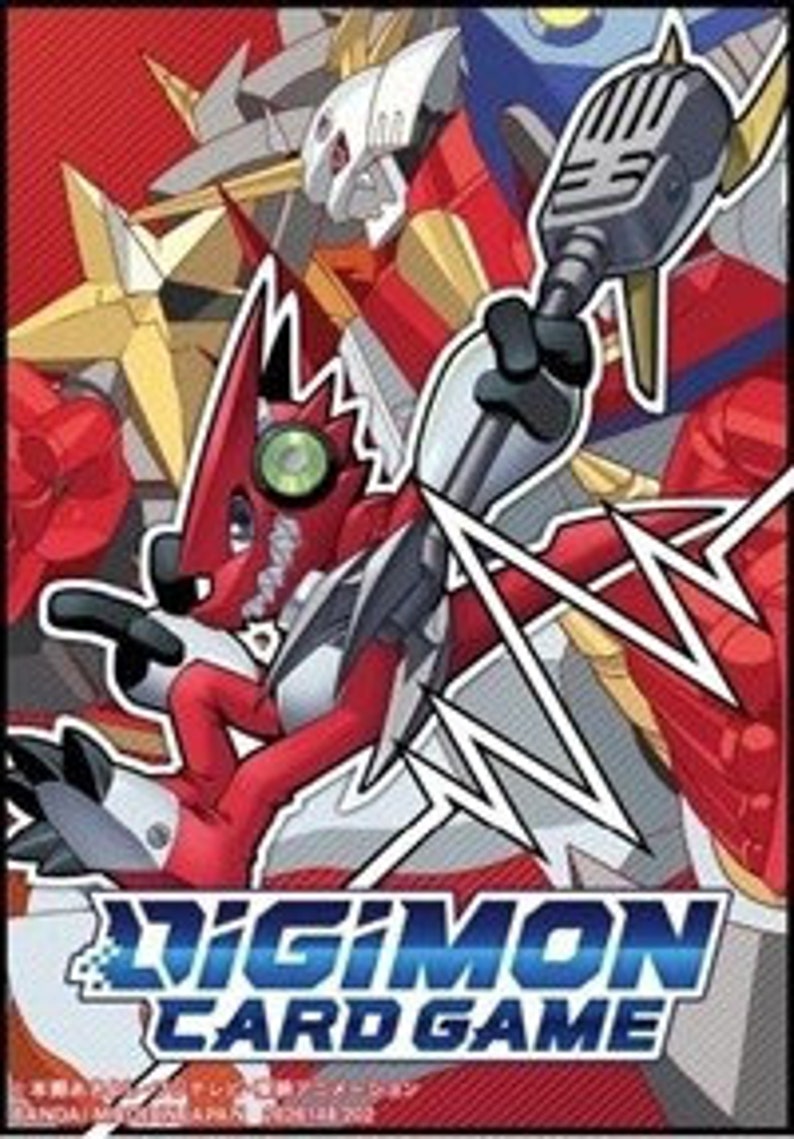 Digimon Trading Card Supplies - Deck Sleeves - SUSANOOMON (60