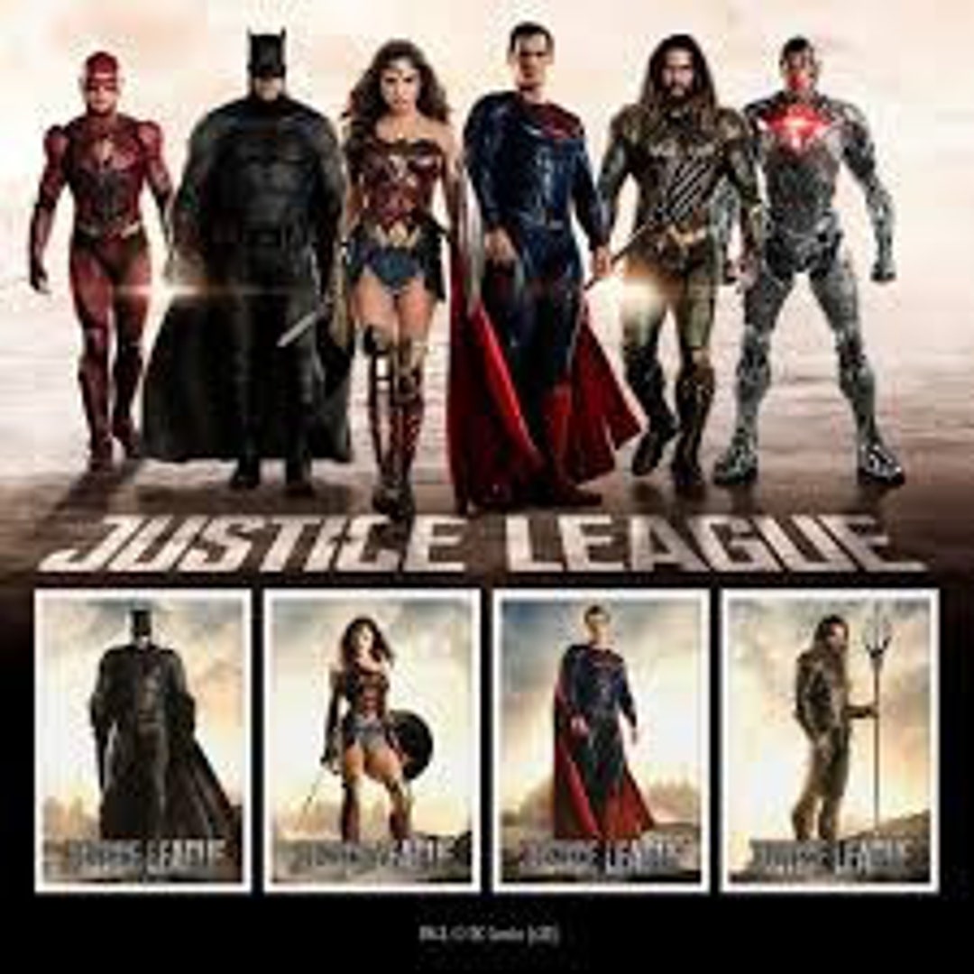 Justice League Card Game Sleeves Standard Size by Dragon Etsy