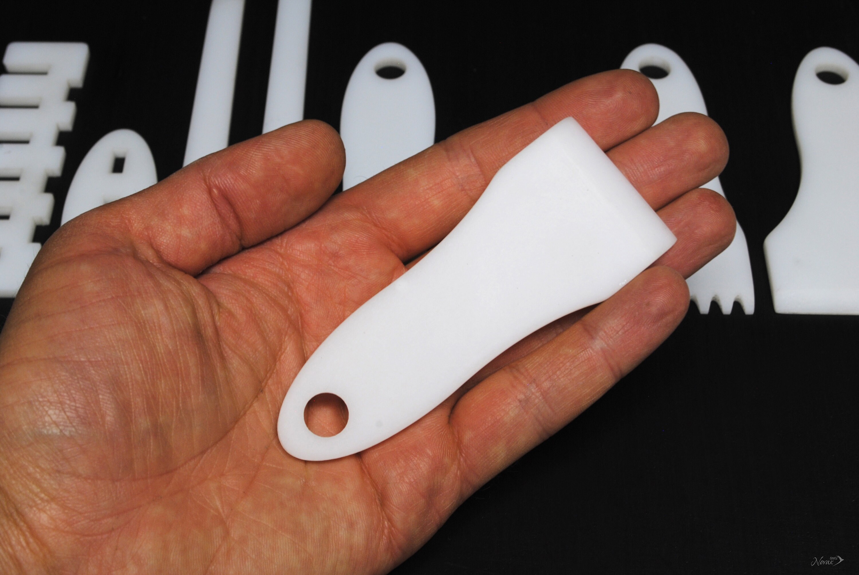 Acrylic spatula set with stand for work smearing glue Etsy