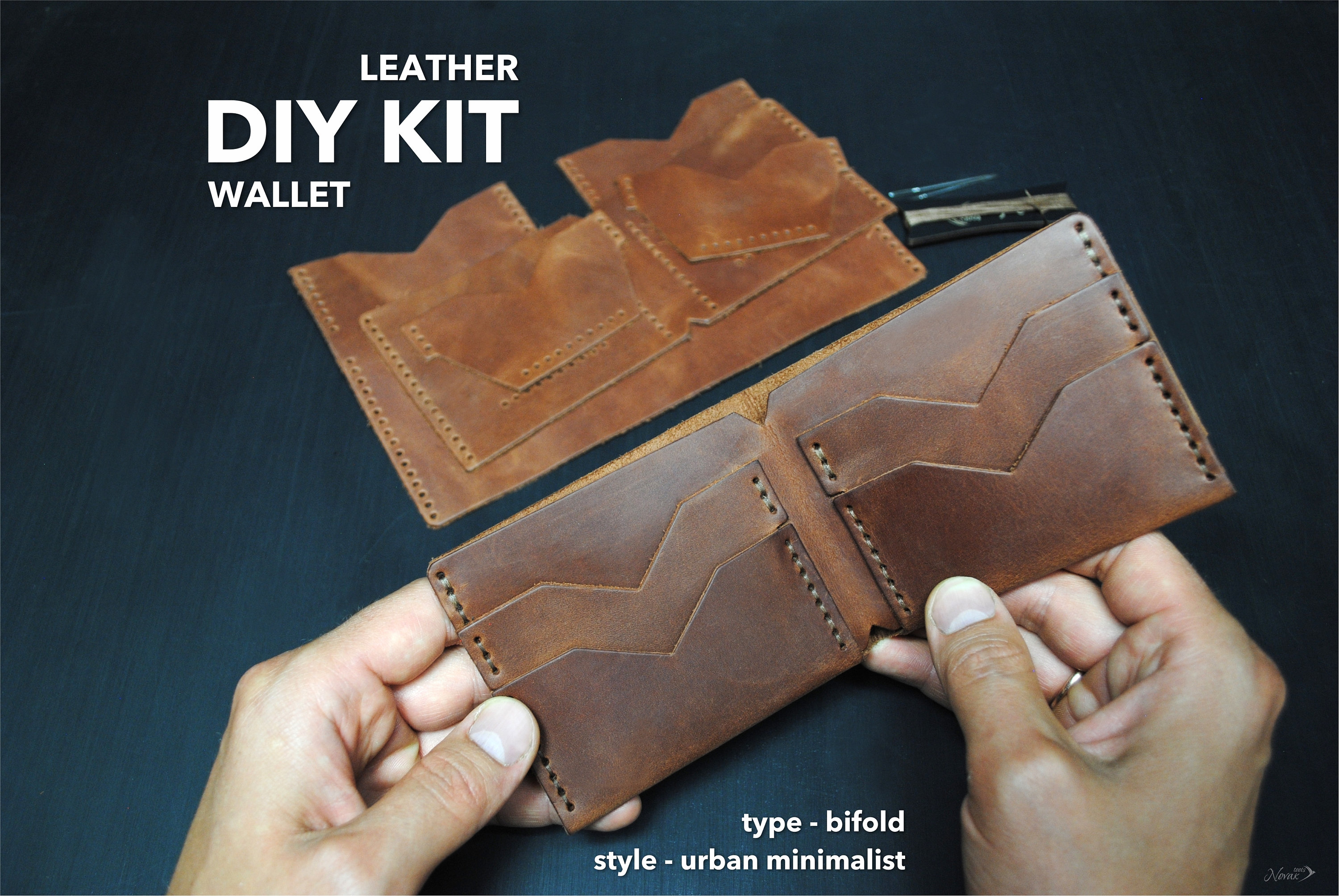 diy-leather-wallet-kit-diy-kit-leather-craft-diy-wallet-etsy