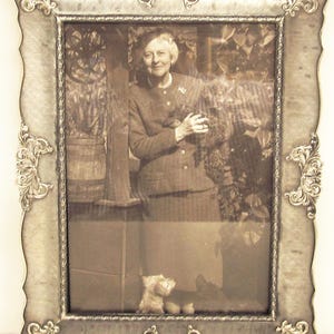 Art Nouveau Style Continental 800 Silver Italian Picture Frame (1187)