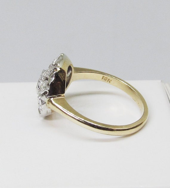 Diamond Ring, Cluster, Openwork (1049) - image 5