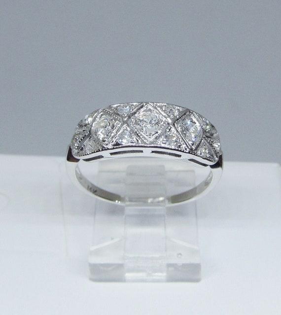 Estate Diamond Ring Set in 14Kt Gold (1011)