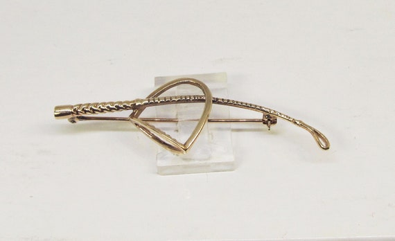 Equestrian Pin 14Kt Gold (986)