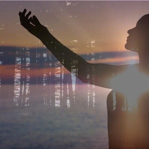 Attune with higher energy positive energy for personal goals, skills (extra high power)
