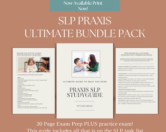 Praxis SLP Exam Comprehensive Study Guide: Practice Exam