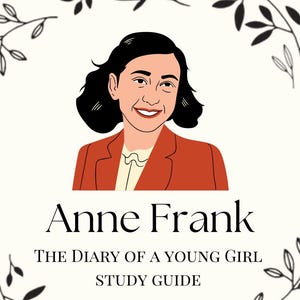 Diário de Anne Frank de uma jovem guia de estudo