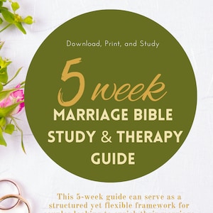 Printable Marriage Bible Study
