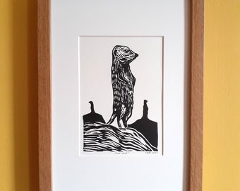 Meerkat Print