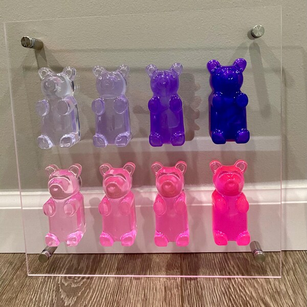 Gummy Bear Resin Wall Art