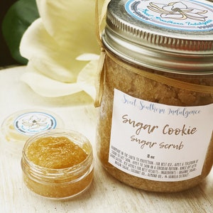 Sugar Cookie Scrub Bundle Body Scrub Set Lip Scrub Scrub Gift Set Spa Gift Body Scrub Bulk Lip Scrub Wholesale