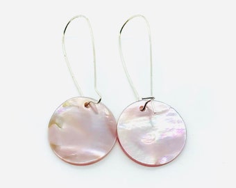 Shell dangle earrings