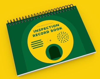 The Beekeeper's Inspection Record Book by Jem's Bees Ltd
