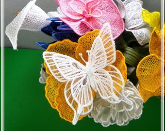 FSL-3D-Tulle-Butterfly-4X4-NLS (2 Machine Embroidery Designs)